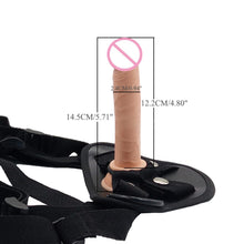 Load image into Gallery viewer, Realistic 5 Inch Mini Dildo With Strap On Harness BDSM
