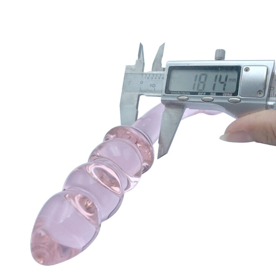 Pink Sexy Double Ended Beaded Dildo BDSM, gallery view 4