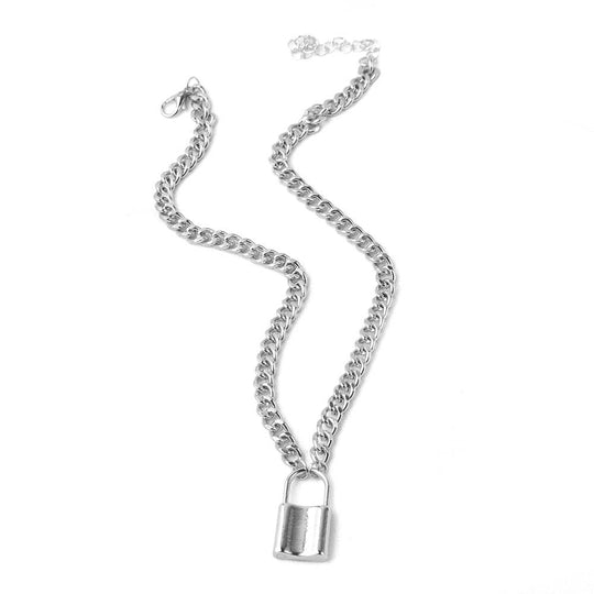 Locked Up Steel Slave Collar product view