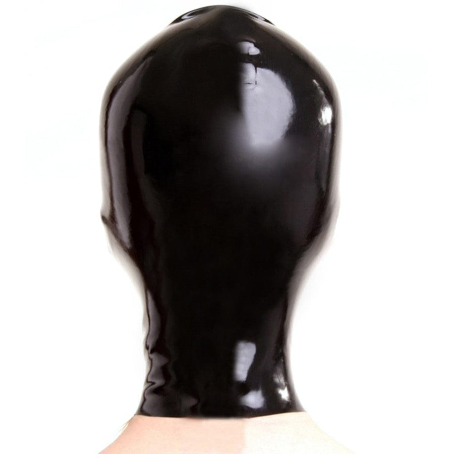 Slave Humiliation Latex Bondage Hood BDSM, gallery view 3
