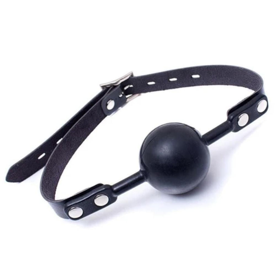 Silence Enforcer Black Gag BDSM, gallery view 3