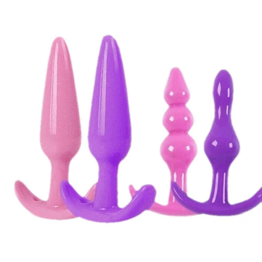 4 Pcs Vt arious Shapes Silicone Plugs Set, gallery view 4