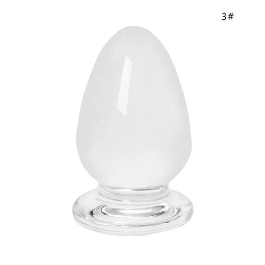 7 Styles Crystal Glass Stimulator Plug bdsm, gallery view 4