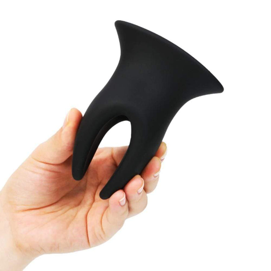 V-Shaped Silicone Hollow Butt Plug, gallery view 4