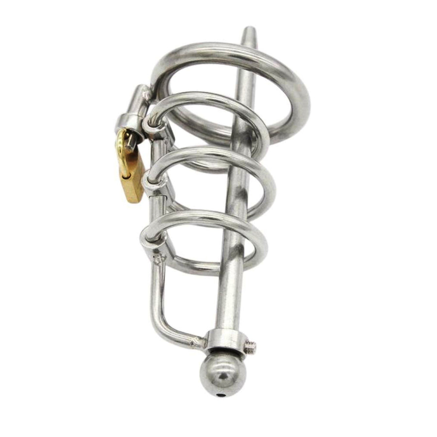 Lake Flaccid Cock Cage 5.28 inches long catheter, gallery view 2