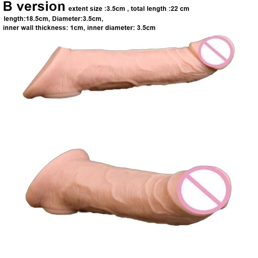 Feel Good Silicone Penis Sleeve BDSM, gallery view 3