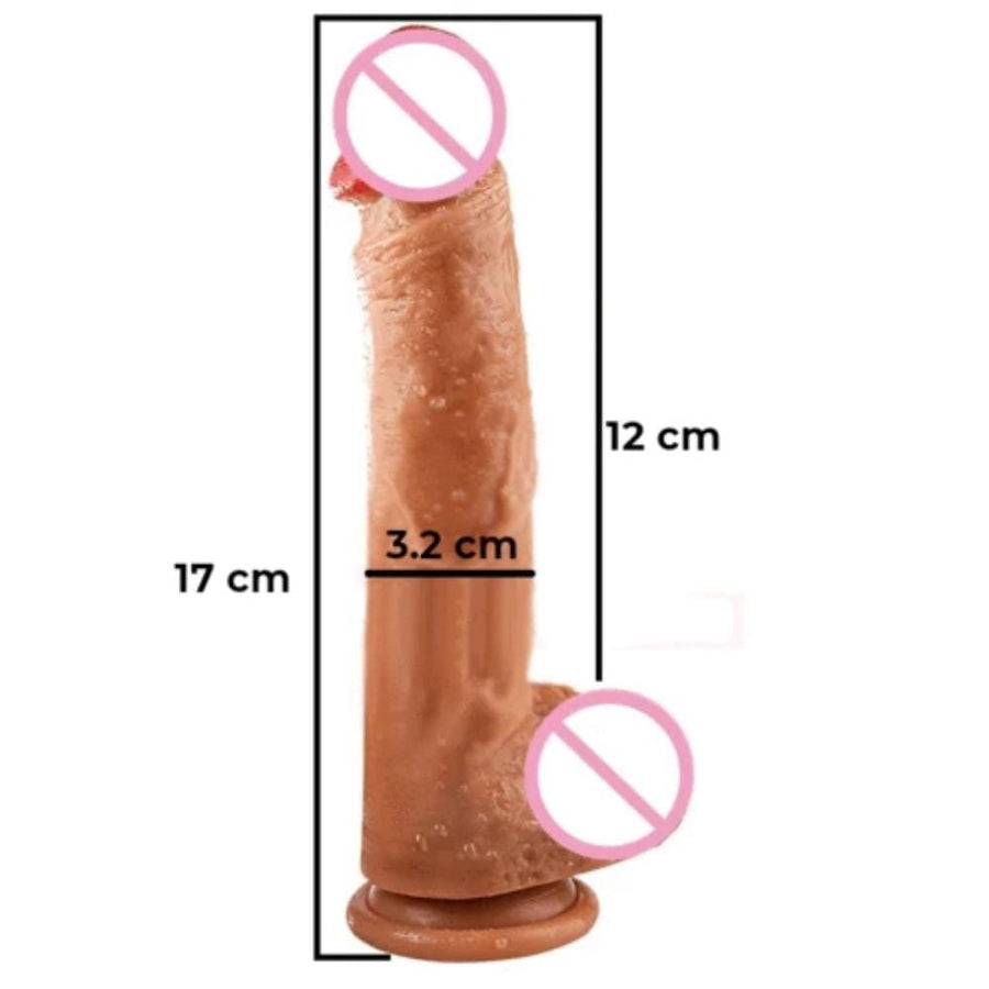 Quite Realistic 6 Inch Soft Dildo, gallery view 3