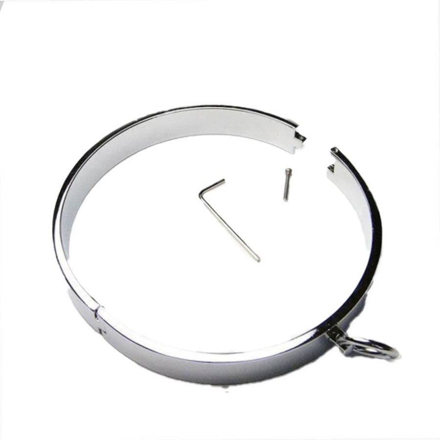 Unisex Stainless Eternity Collar, gallery view 3