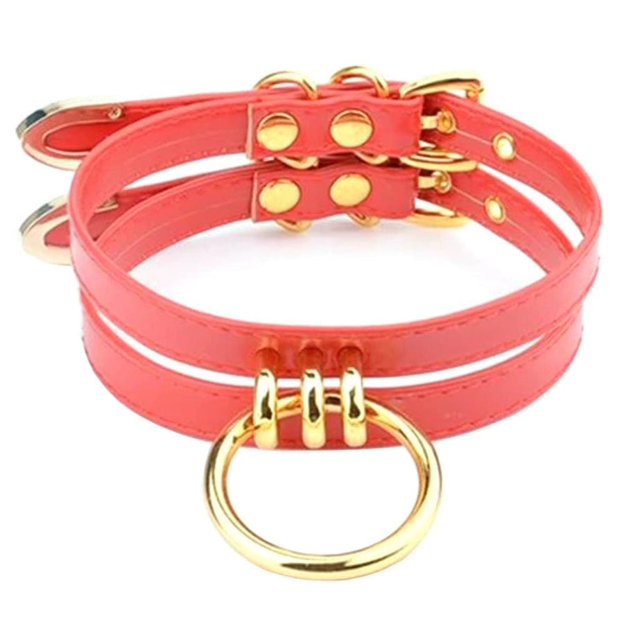 Classic O Ring Handcrafted Choker, gallery view 4
