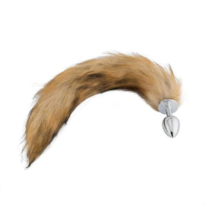 Mischievous Mutt Fox Tail Butt Plug 18 Inches Long BDSM