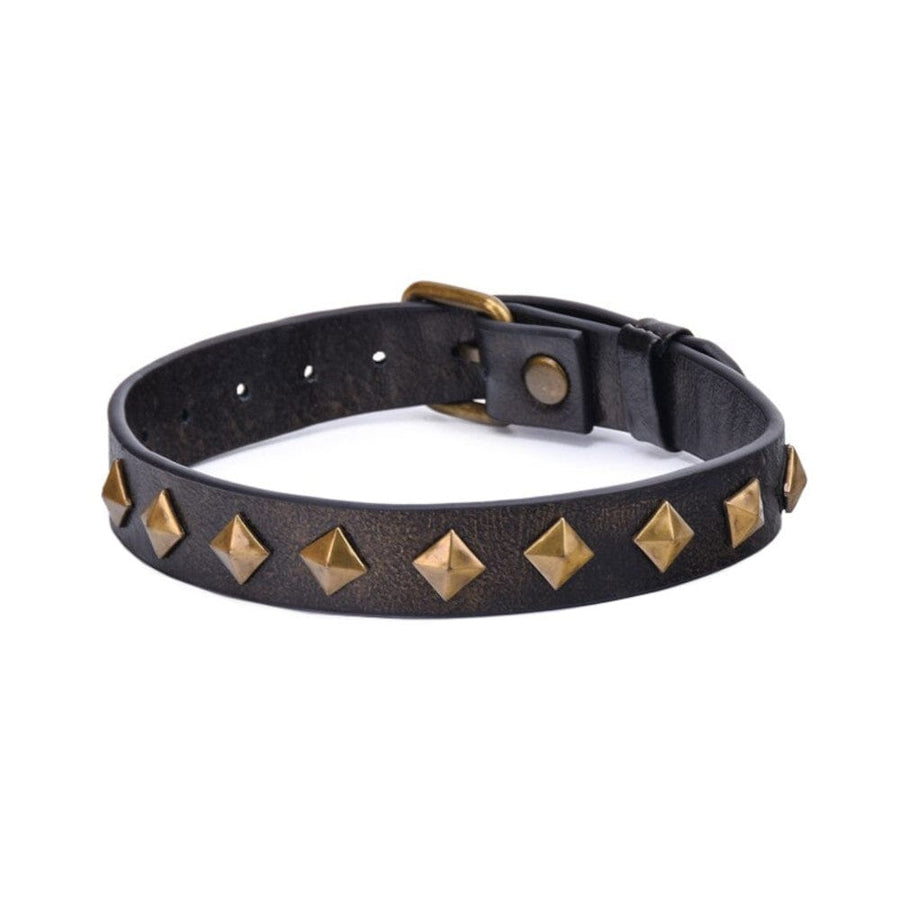 Genuine Vintage Leather Sub Collar, gallery view 2
