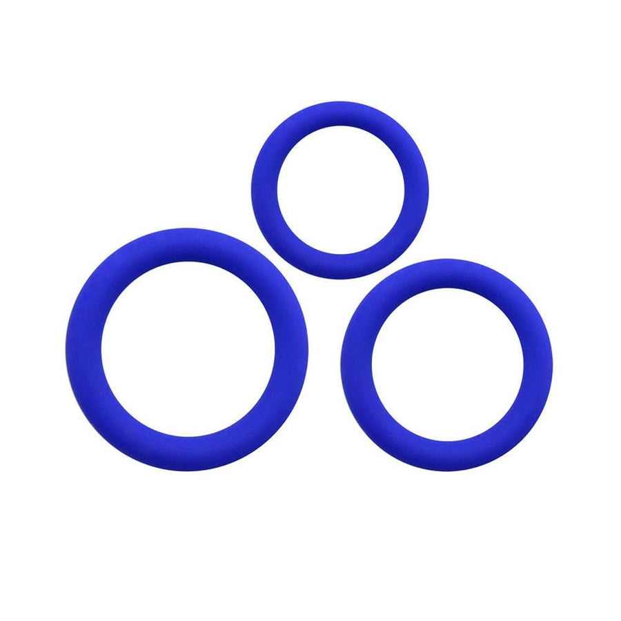 Elastic Cock Ring 3-Piece Set, gallery view 3