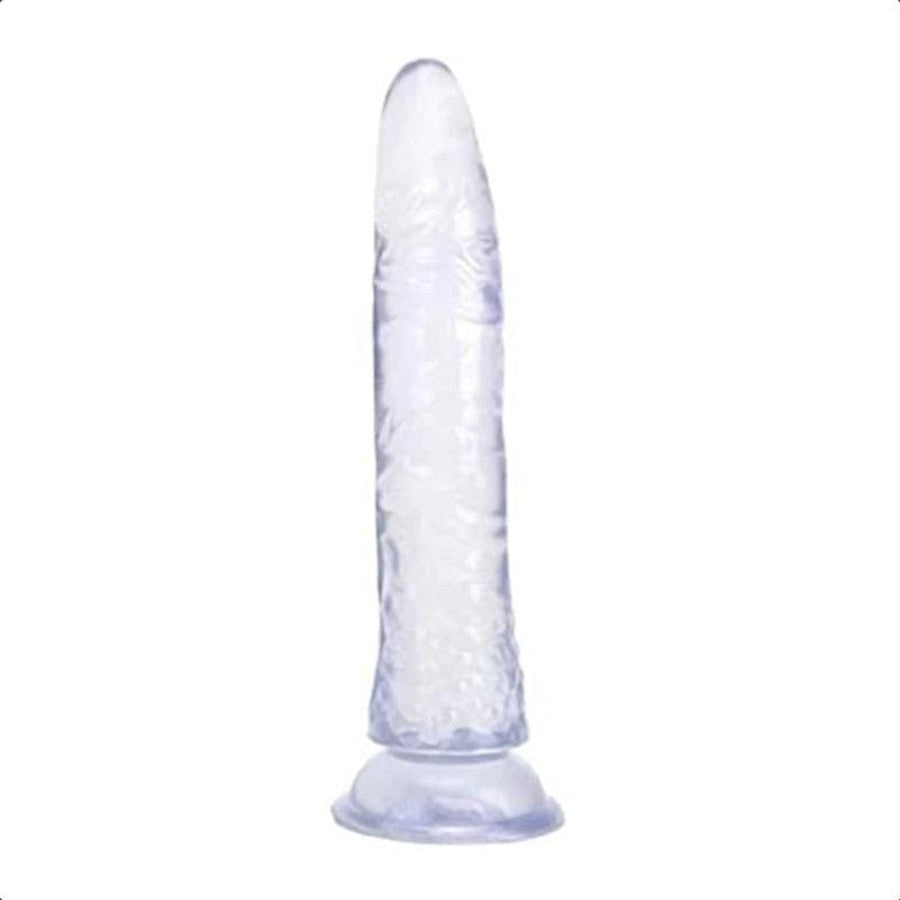 Ribbed Dong 8 Inch Dildo With Suction Cup BDSM, gallery view 4