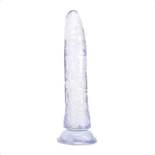 Load image into Gallery viewer, Ribbed Dong 8 Inch Dildo With Suction Cup BDSM
