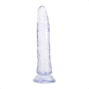 Ribbed Dong 8 Inch Dildo With Suction Cup BDSM