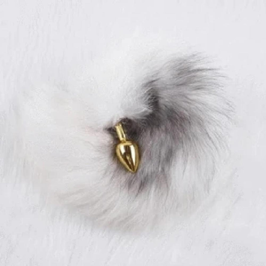 Elegant Fox Tail Butt Plug 19 Inches Long BDSM, gallery view 3