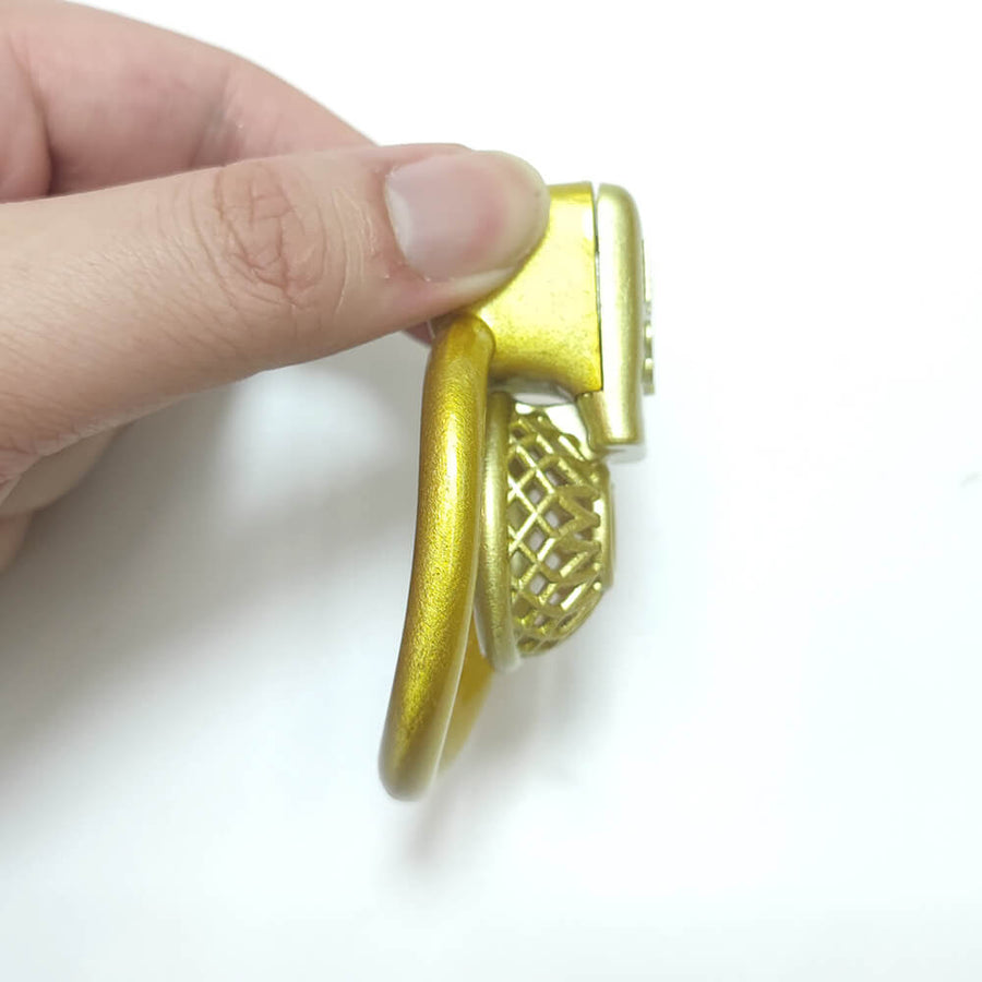 3D 4Rings Super Small Reticular BDSM Chastity Cage, gallery view 9