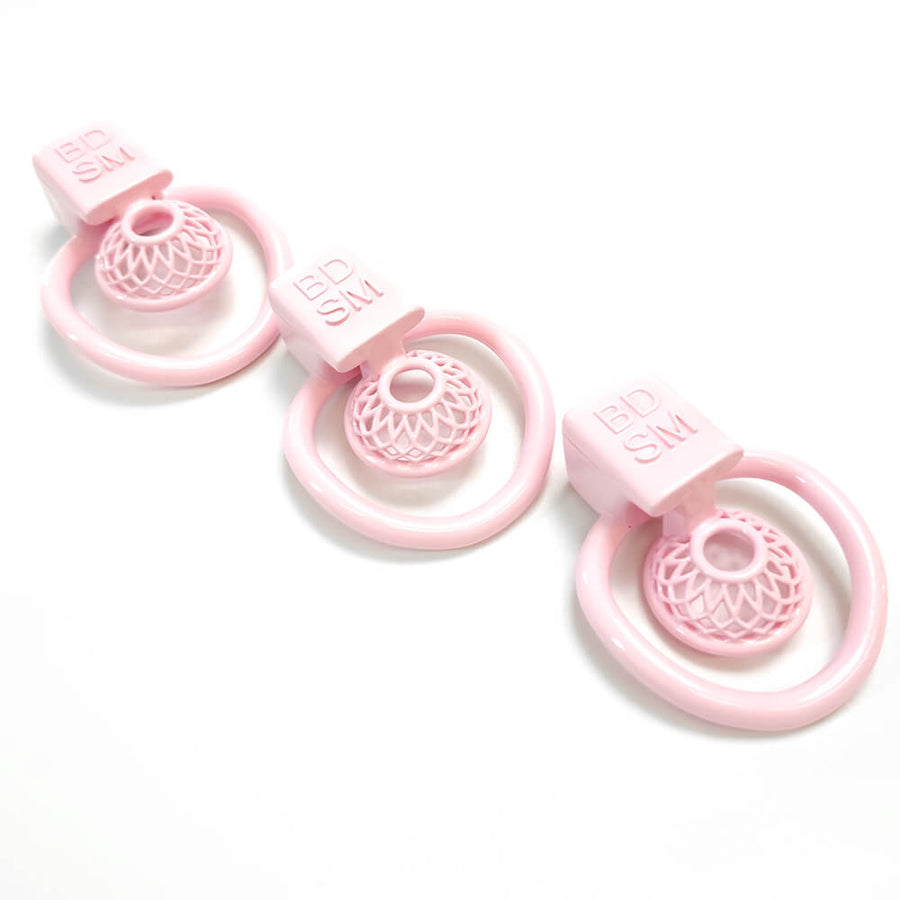 3D 4Rings Super Small Reticular BDSM Chastity Cage, gallery view 2