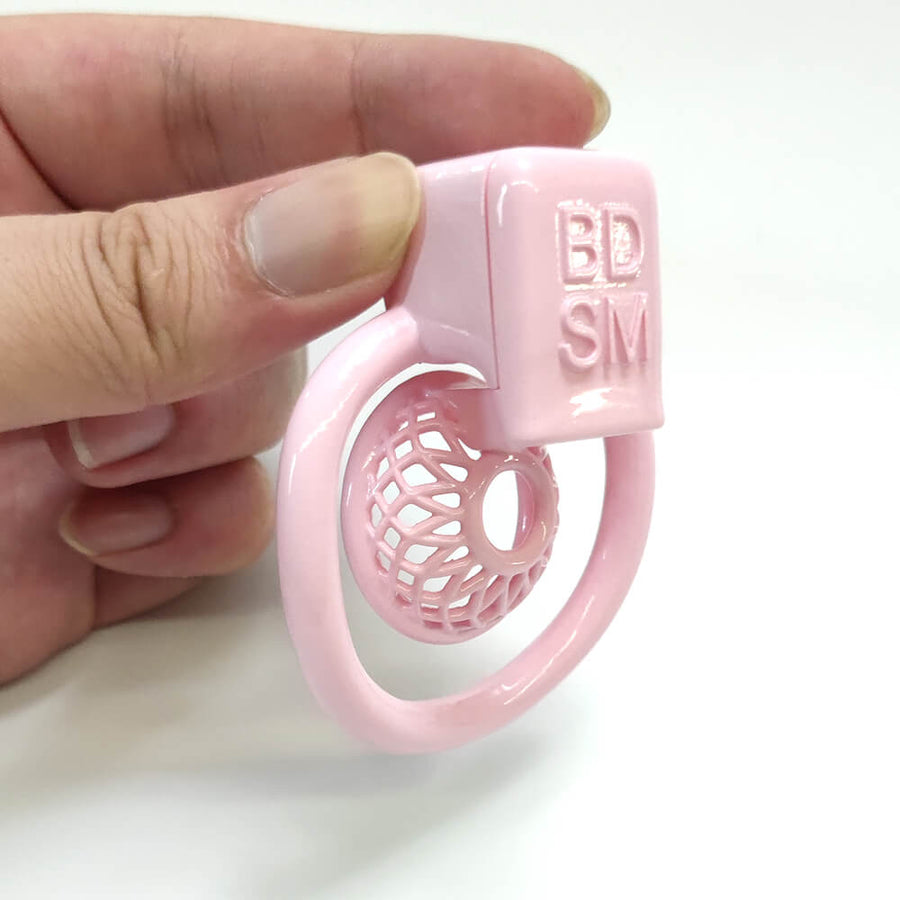 3D 4Rings Super Small Reticular BDSM Chastity Cage, gallery view 3