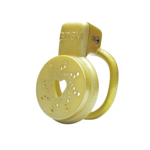 3D Love Heart Male Chastity Cage, gallery view 7