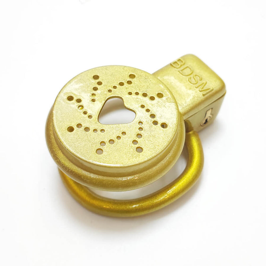 3D Love Heart Male Chastity Cage, gallery view 8