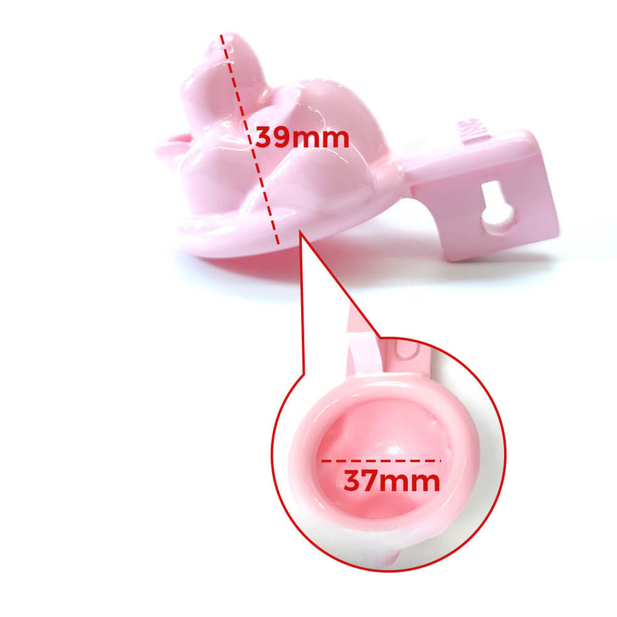 3D Puppy Super Small Short Cock Cage, gallery view 7