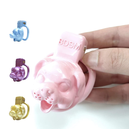 3D Puppy Super Small Short Cock Cage product view