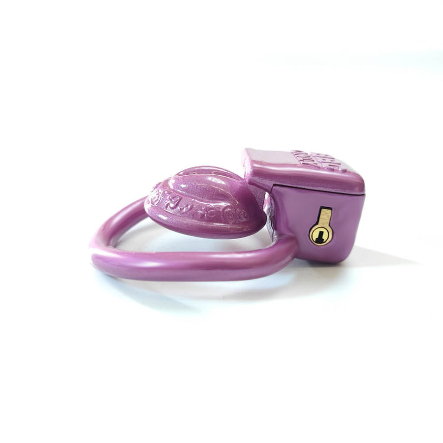3D Super Small Sissy Vaginal Chastity Cage With 4Rings, gallery view 5