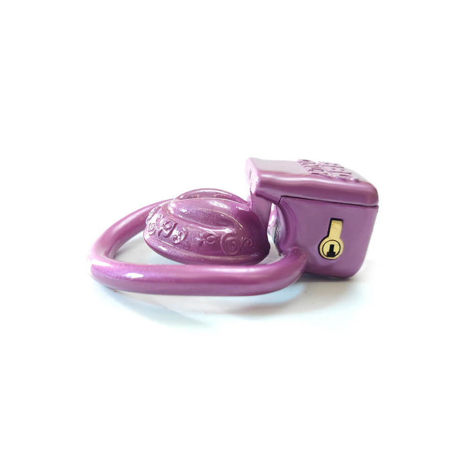 3D Super Small Sissy Vaginal Chastity Cage With 4Rings, gallery view 4