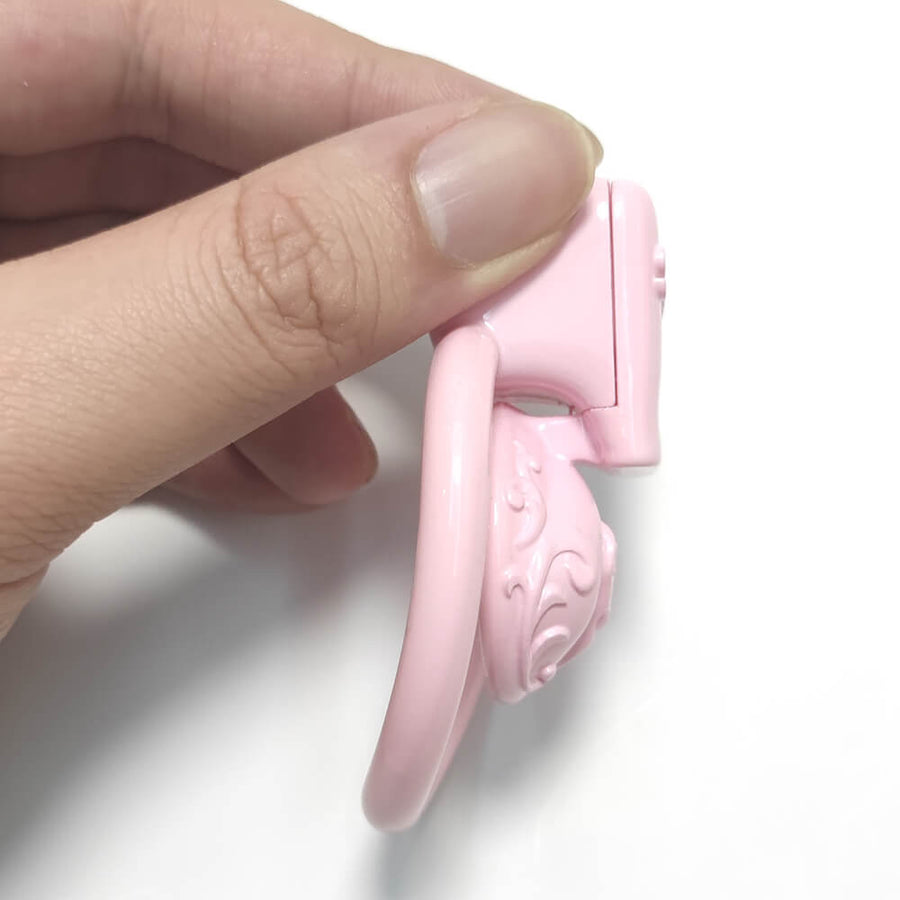 3D Super Small Sissy Vaginal Chastity Cage With 4Rings, gallery view 9