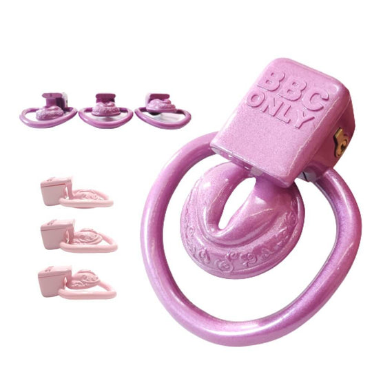 3D Super Small Sissy Vaginal Chastity Cage With 4Rings product view