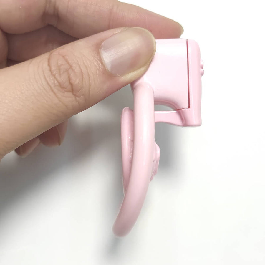 3D Super Small Sissy Vaginal Chastity Cage With 4Rings, gallery view 7