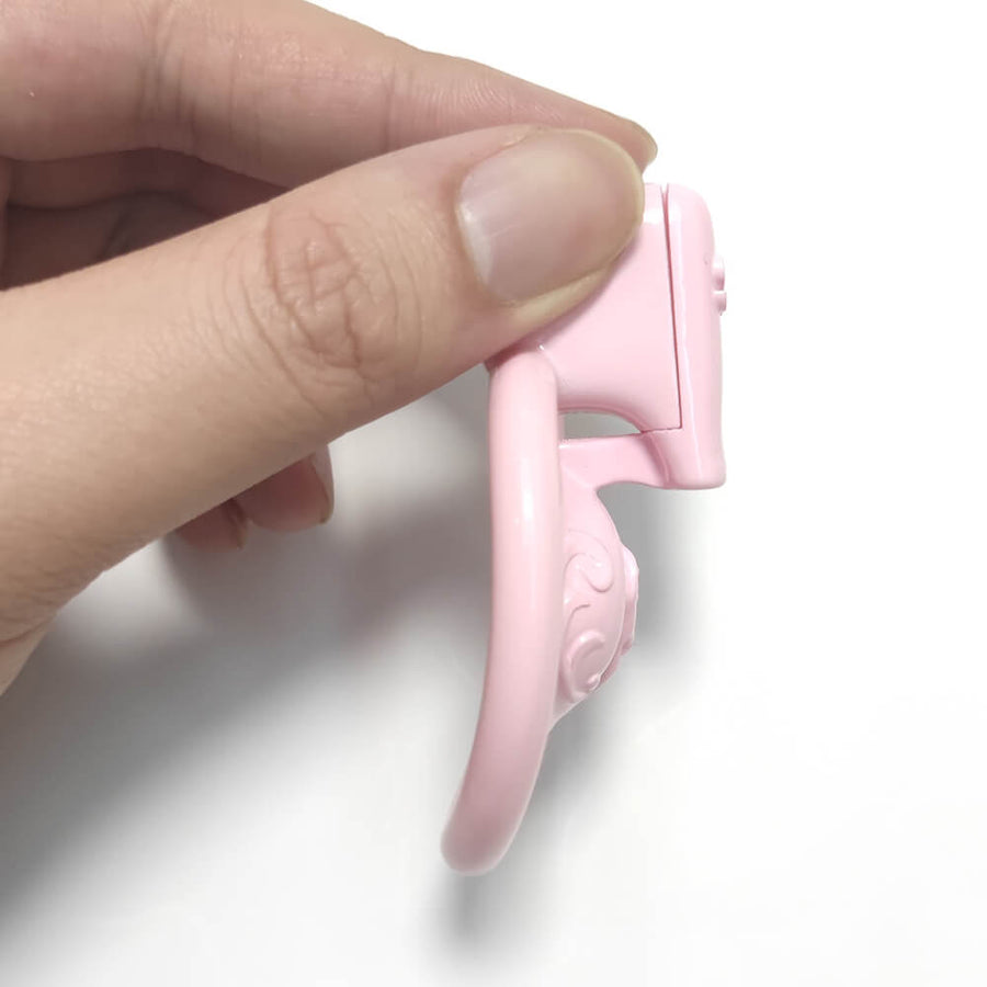 3D Super Small Sissy Vaginal Chastity Cage With 4Rings, gallery view 8