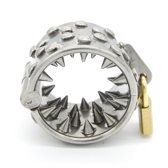 4 Row Spiked Cock Ring product view