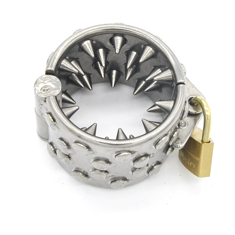 4 Row Spiked Cock Ring, gallery view 2