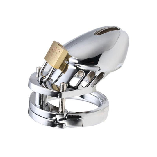Penelope Metal Chastity Device 2.76 inches long product view