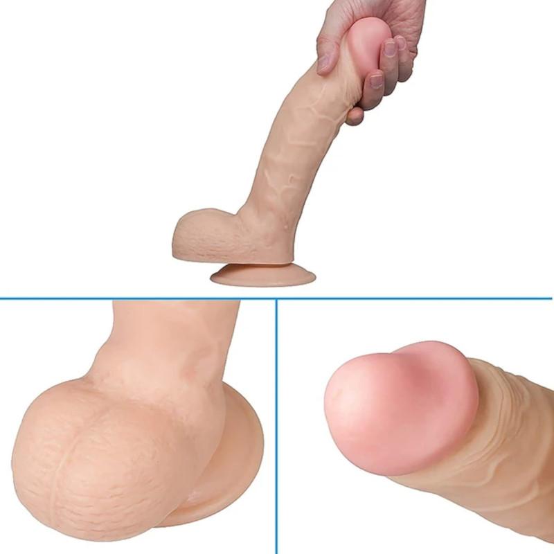 9 Inch Masturbator Latex Free Big Dildo, gallery view 3