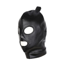 Load image into Gallery viewer, Leather BDSM Mask With Ponytail BDSM
