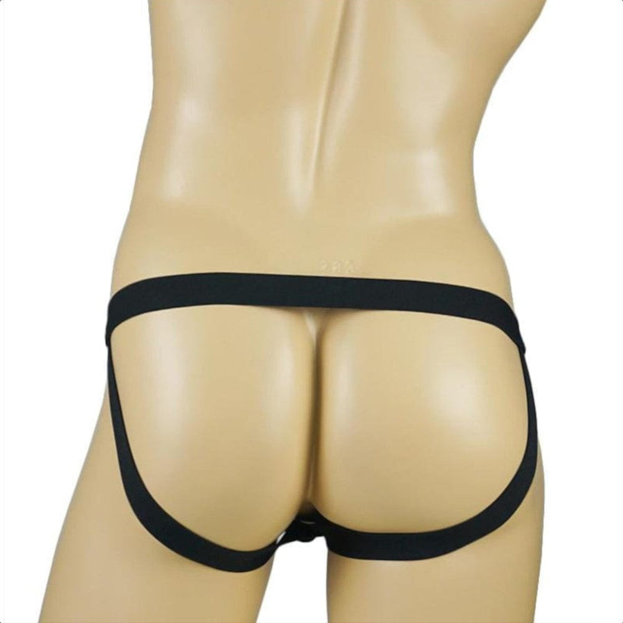 Crotchless Cock Ring Harness BDSM, gallery view 6