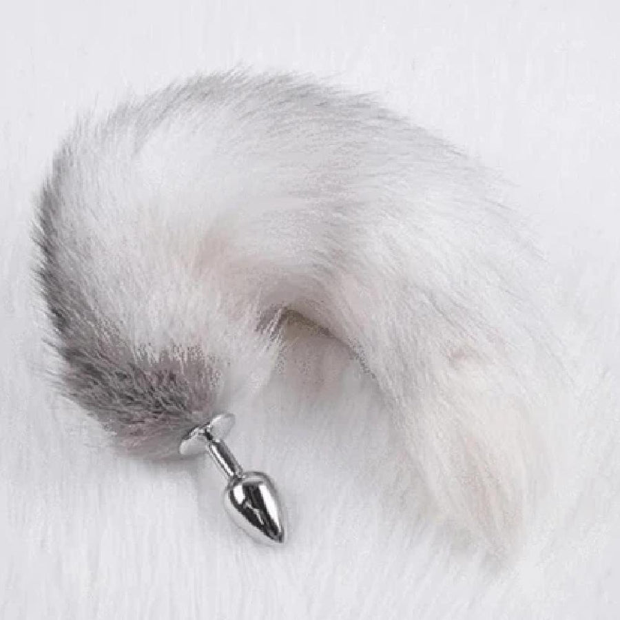 Elegant Fox Tail Butt Plug 19 Inches Long BDSM, gallery view 4