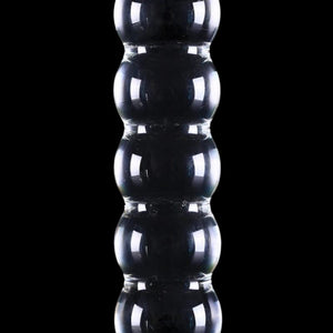 Luxuriöser 7-Zoll-Spiral-Glasdildo BDSM