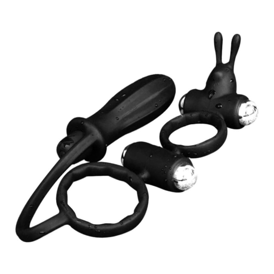 Pure Delight Cock Ring With Anal Stimulator BDSM, gallery view 4