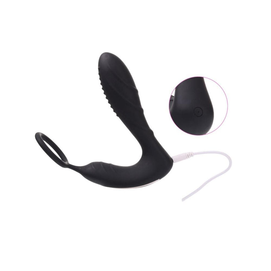 Prostate Pleasure Vibrating Anal Cock Ring BDSM, gallery view 4