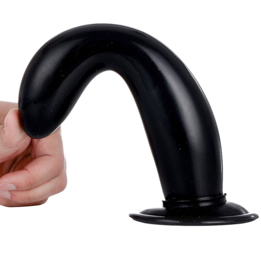 Anal Fun Big Black Strap On 8-Inch, gallery view 4