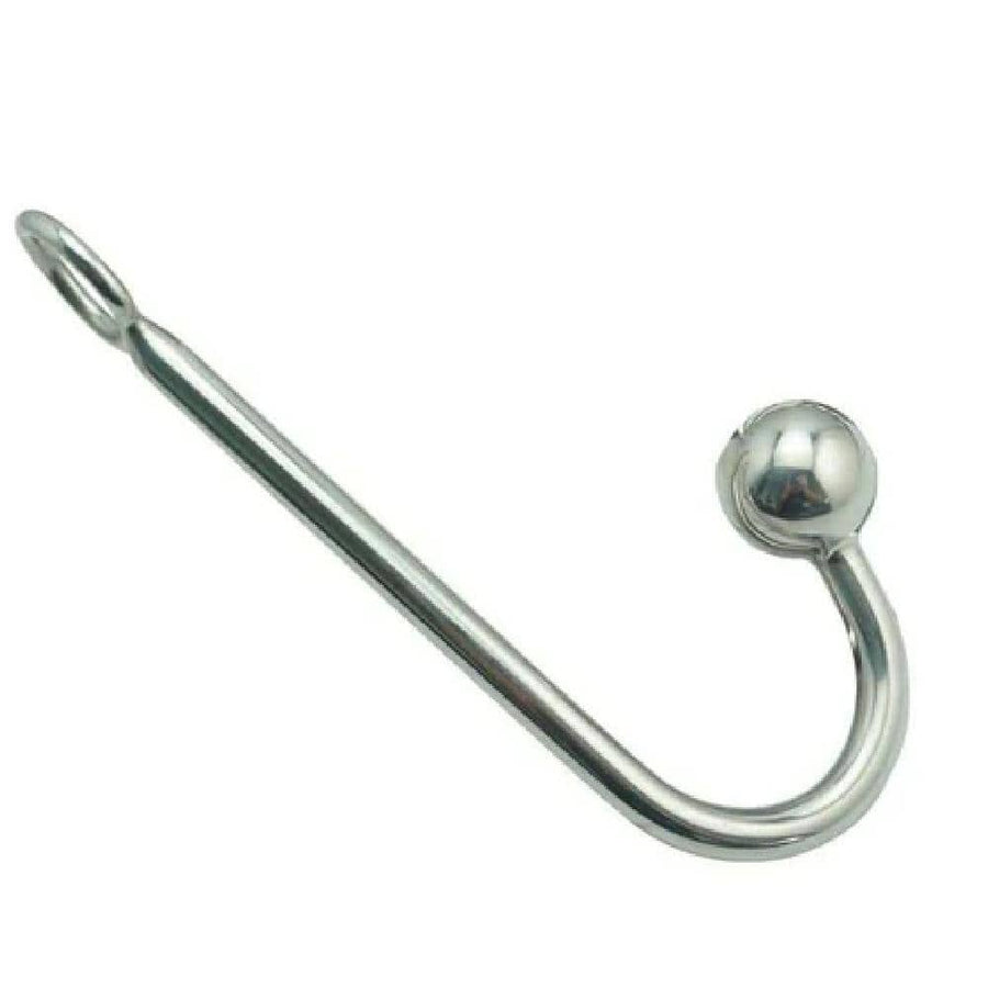Stainless-Steel Various Bead Sizes Anal Hook 9 Inches Long, gallery view 5