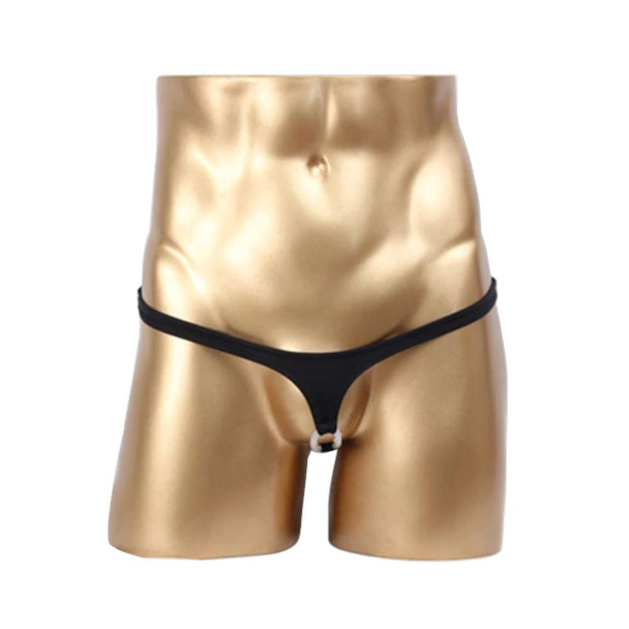 Seamless Low-Rise Cock Ring Harness BDSM product view