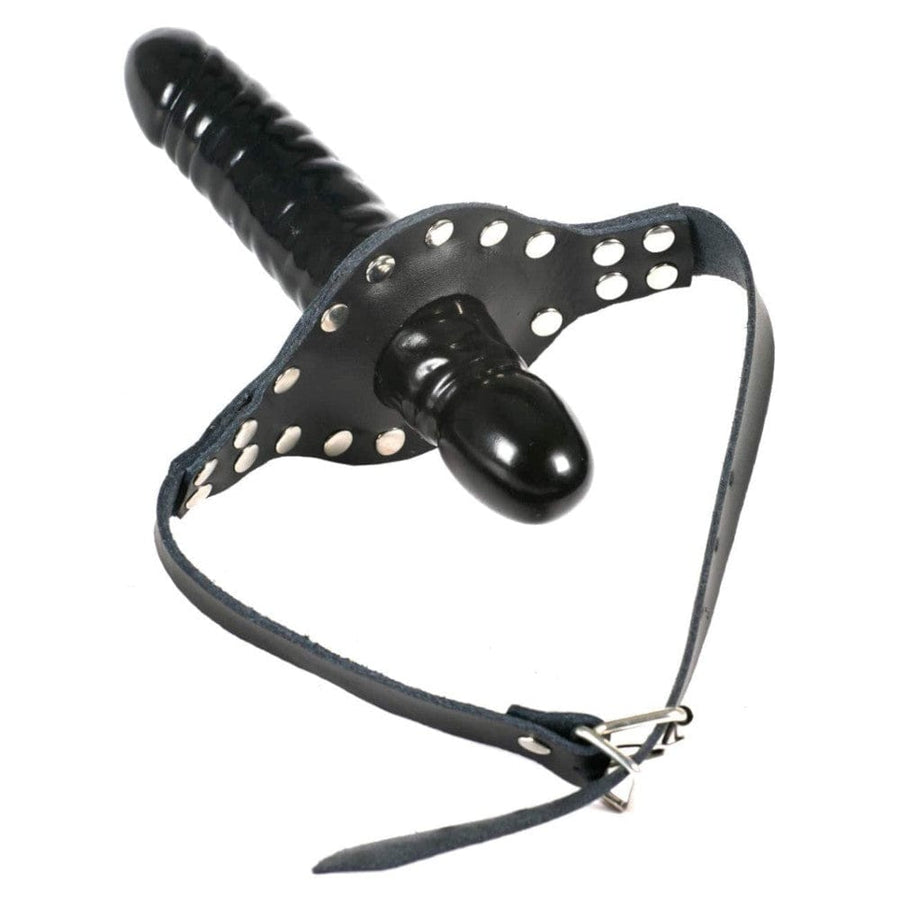 Sadistic Gag Order Black Face Dildo BDSM, gallery view 4