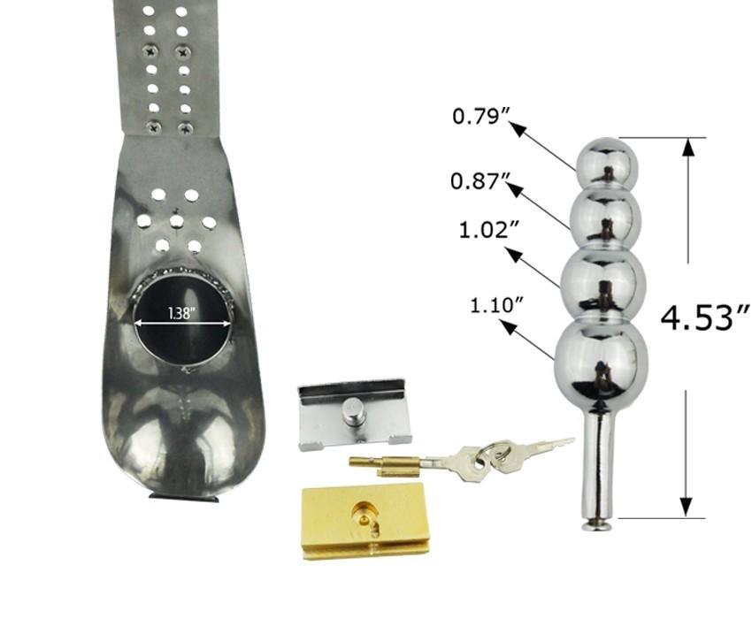 Saddle Male Chastity Belt For Men, gallery view 5