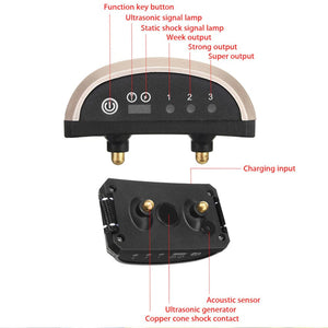 Smart Ultrasonic Punishment Shock Collar