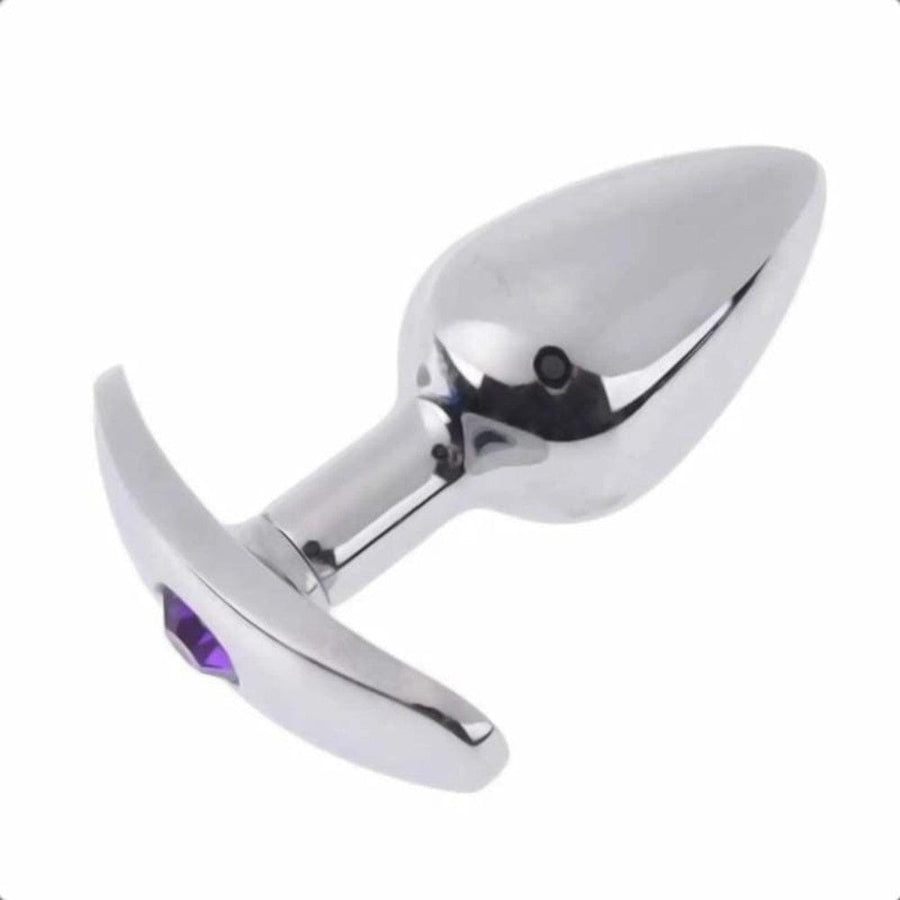 Beginner Jeweled Butt Plug with Removable Base BDSM, gallery view 9